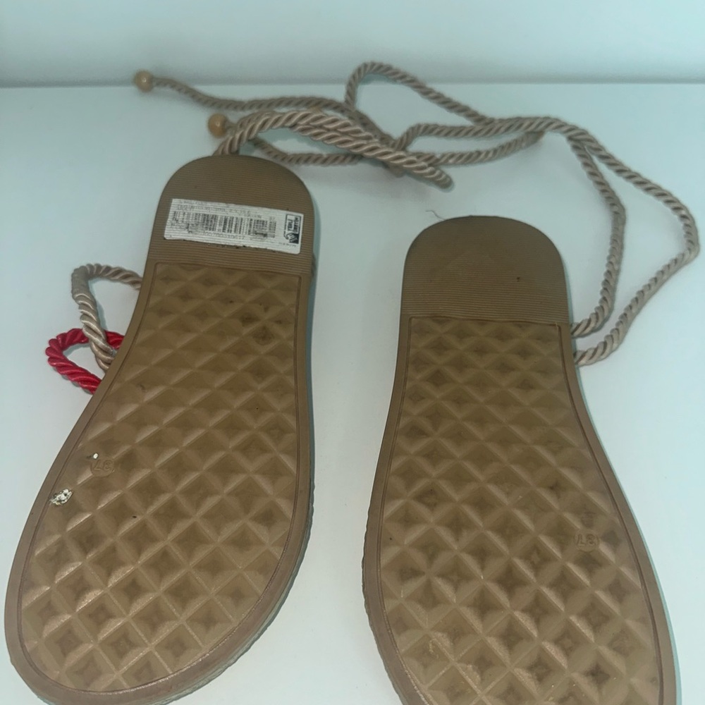 Colorful Rope Sandals - Picture 3 of 3